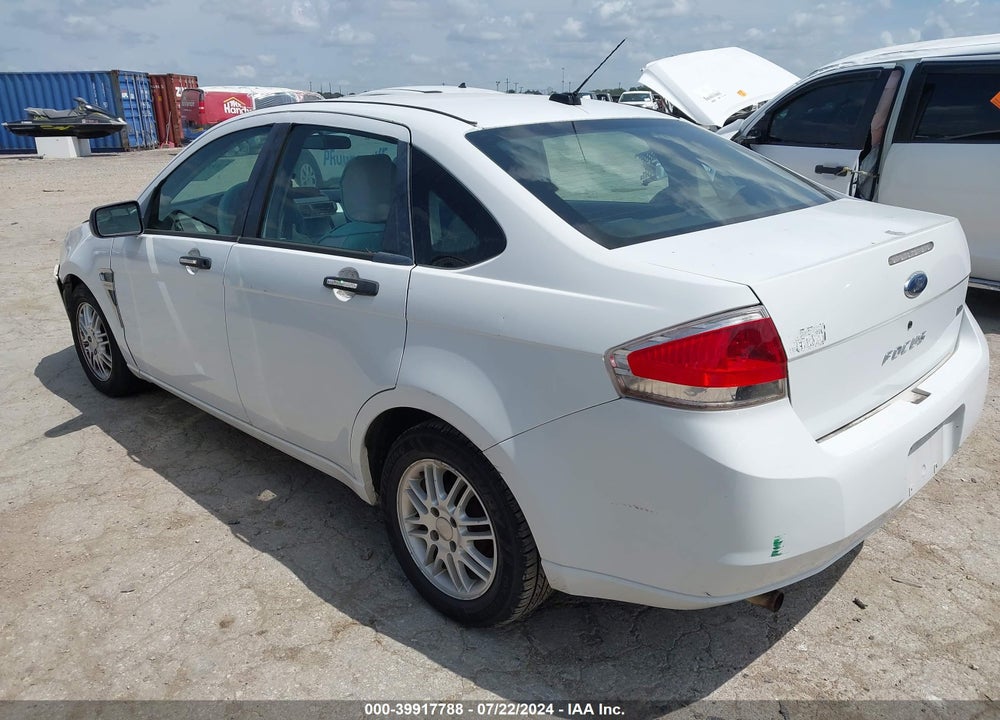 2008 FORD FOCUS VIN: 1FAHP35N48W170896