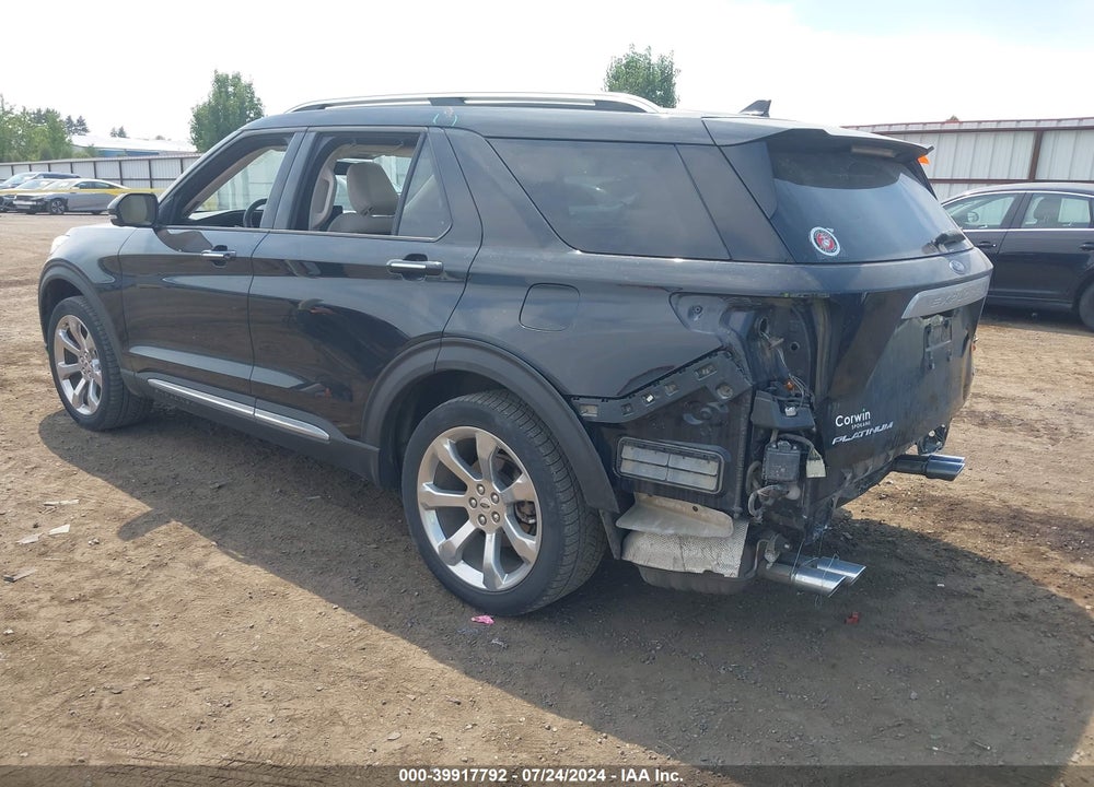 2020 FORD EXPLORER PLATINUM VIN: 1FM5K8HC0LGA85295