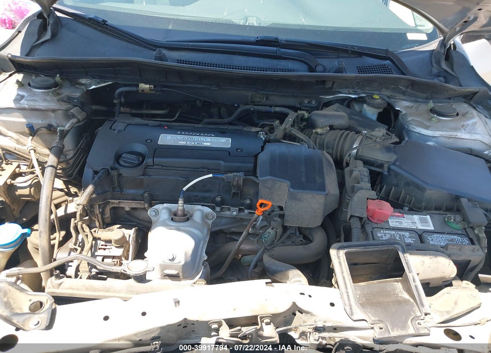 2013 HONDA ACCORD LX VIN: 1HGCR2F3XDA040880