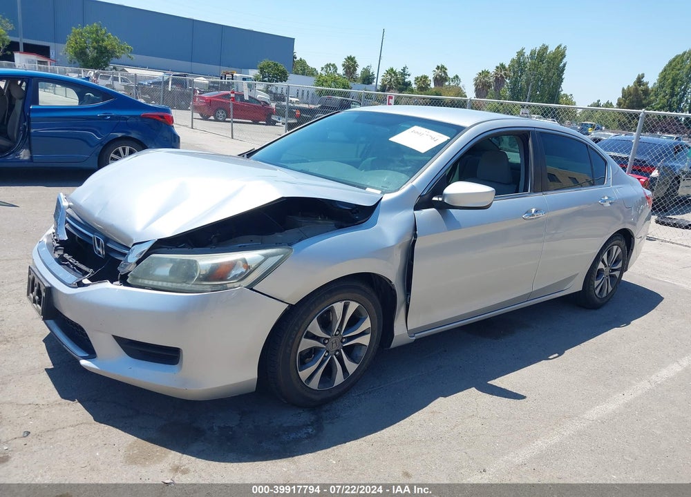 2013 HONDA ACCORD LX VIN: 1HGCR2F3XDA040880