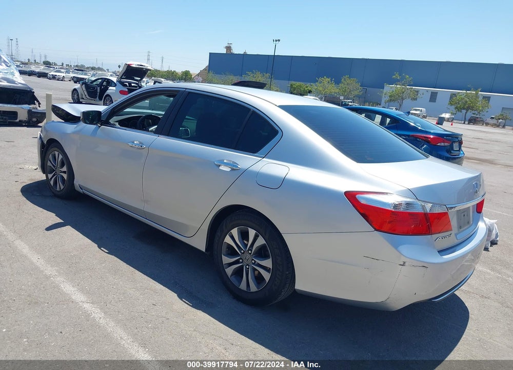 2013 HONDA ACCORD LX VIN: 1HGCR2F3XDA040880