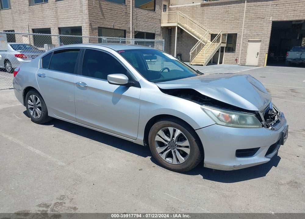 2013 HONDA ACCORD LX VIN: 1HGCR2F3XDA040880
