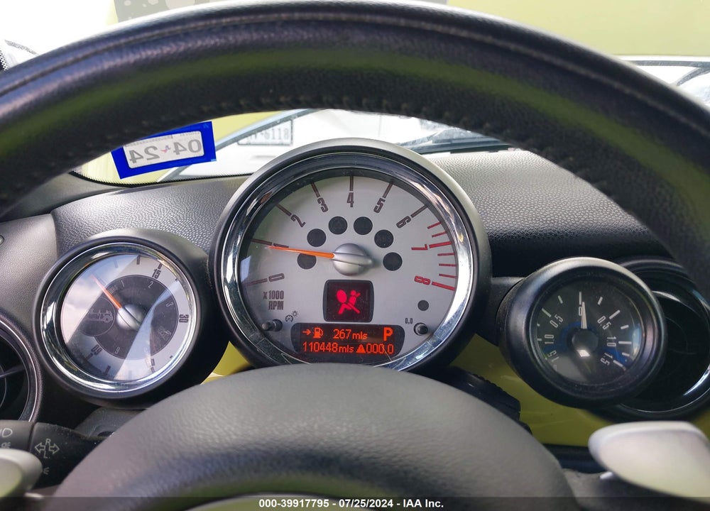 2009 MINI COOPER S VIN: WMWMS33519TG89093