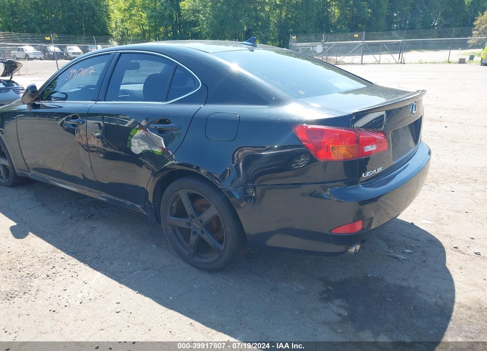 2008 LEXUS IS 250 VIN: JTHCK262985023480