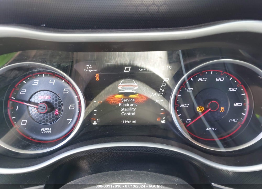 2016 DODGE CHARGER SXT VIN: 2C3CDXHG1GH132724