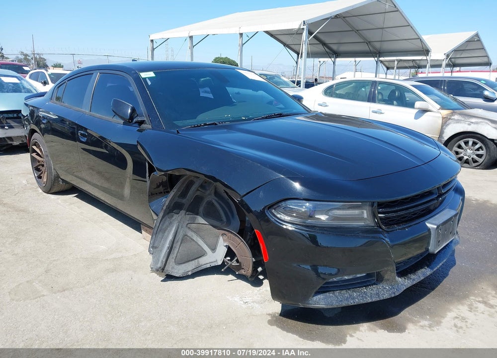 2016 DODGE CHARGER SXT VIN: 2C3CDXHG1GH132724