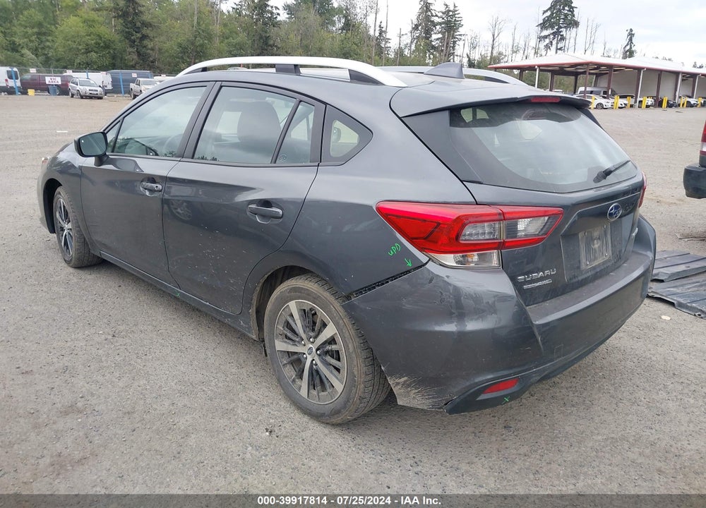 2021 SUBARU IMPREZA PREMIUM 5-DOOR VIN: 4S3GTAV68M3703357