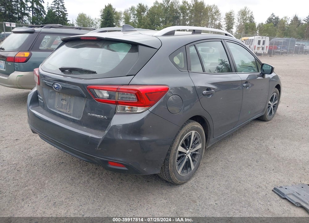 2021 SUBARU IMPREZA PREMIUM 5-DOOR VIN: 4S3GTAV68M3703357