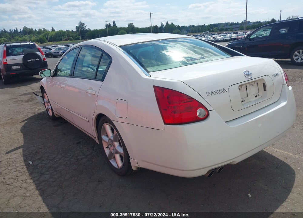 2006 NISSAN MAXIMA 3.5 SE VIN: 1N4BA41E76C818278