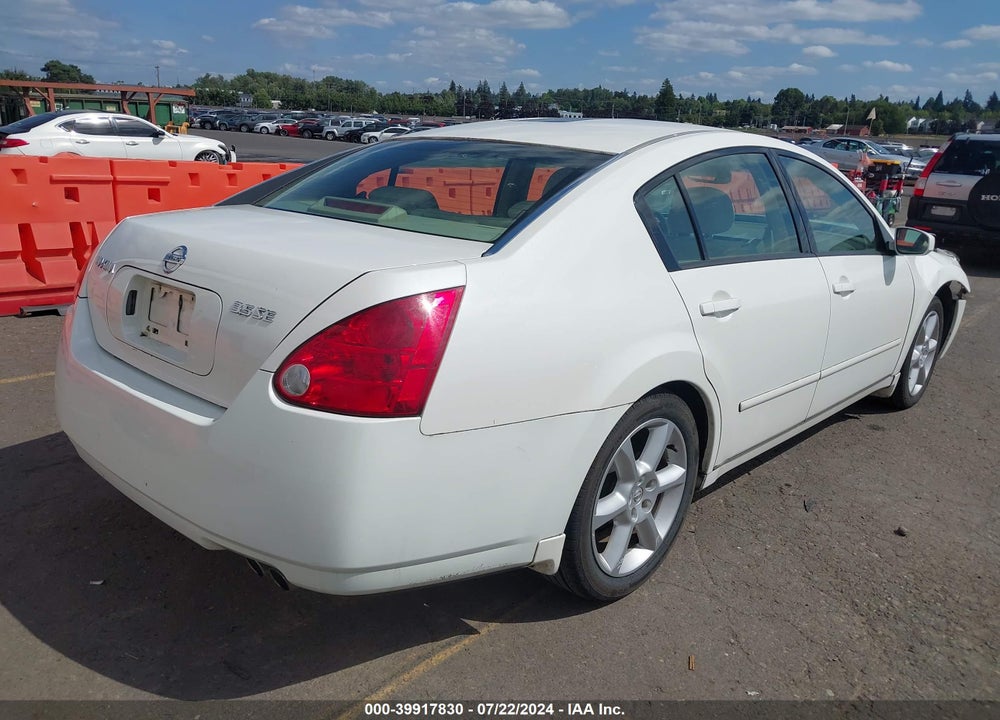 2006 NISSAN MAXIMA 3.5 SE VIN: 1N4BA41E76C818278