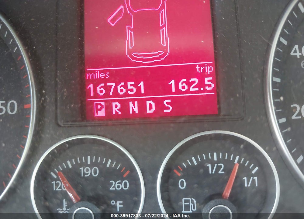 2009 VOLKSWAGEN JETTA 2.0L TDI VIN: 3VWTL71K19M291869