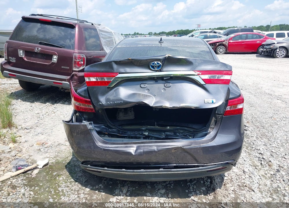 2013 TOYOTA AVALON HYBRID LIMITED VIN: 4T1BD1EB3DU002686