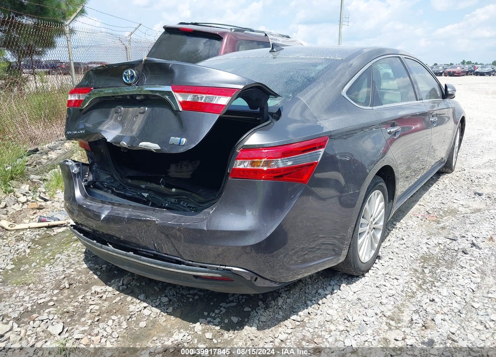 2013 TOYOTA AVALON HYBRID LIMITED VIN: 4T1BD1EB3DU002686