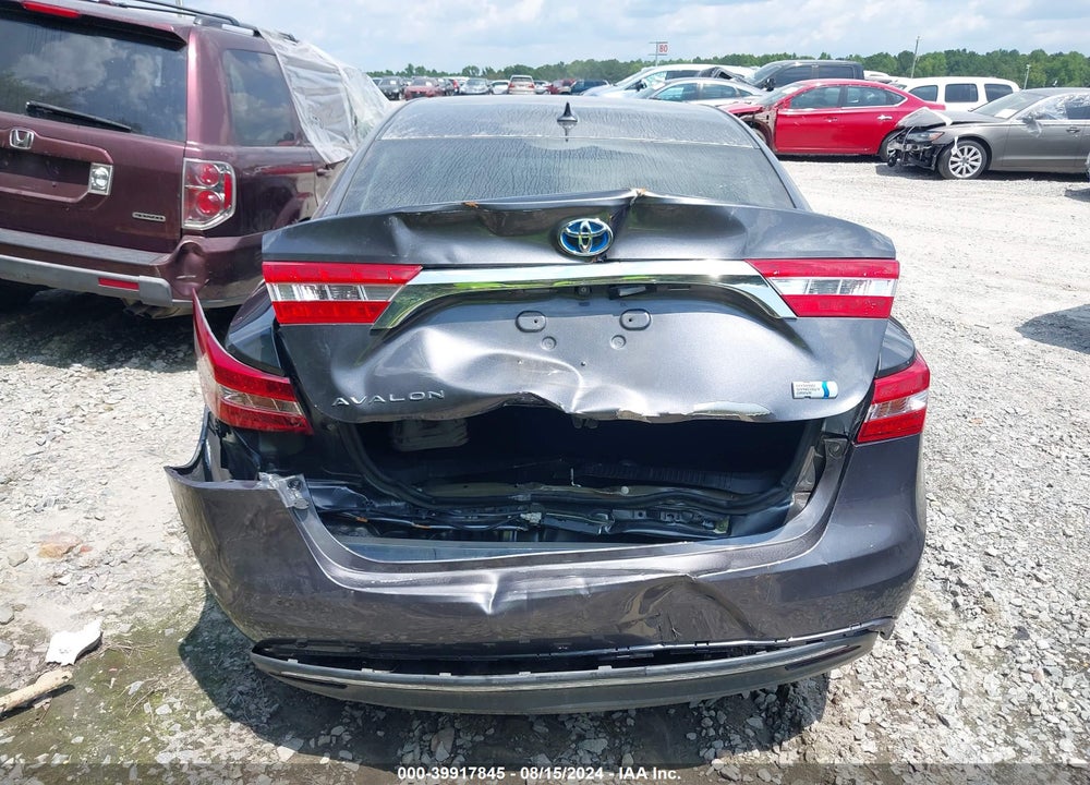 2013 TOYOTA AVALON HYBRID LIMITED VIN: 4T1BD1EB3DU002686