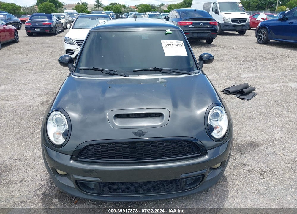 2012 MINI COOPER S VIN: WMWSV3C56CTY25849