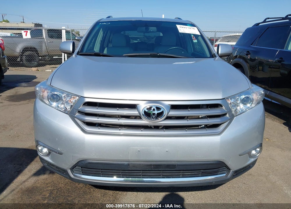 2012 TOYOTA HIGHLANDER SE V6 VIN: 5TDZK3EH4CS051195