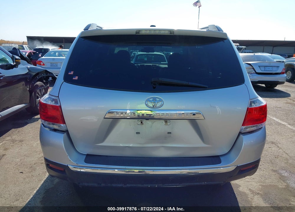 2012 TOYOTA HIGHLANDER SE V6 VIN: 5TDZK3EH4CS051195