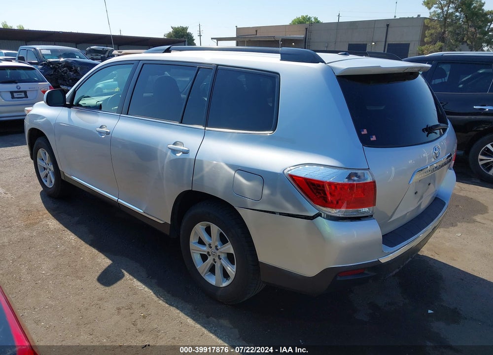 2012 TOYOTA HIGHLANDER SE V6 VIN: 5TDZK3EH4CS051195