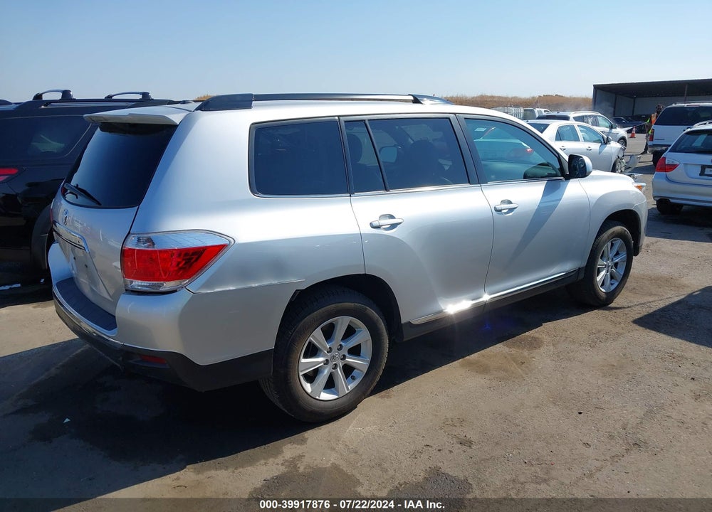 2012 TOYOTA HIGHLANDER SE V6 VIN: 5TDZK3EH4CS051195