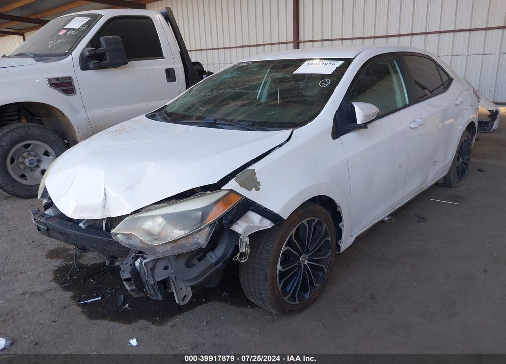 2014 TOYOTA COROLLA S PLUS VIN: 5YFBURHE4EP090235