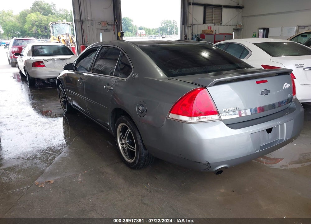 2007 CHEVROLET IMPALA POLICE VIN: 2G1WS58R879384851