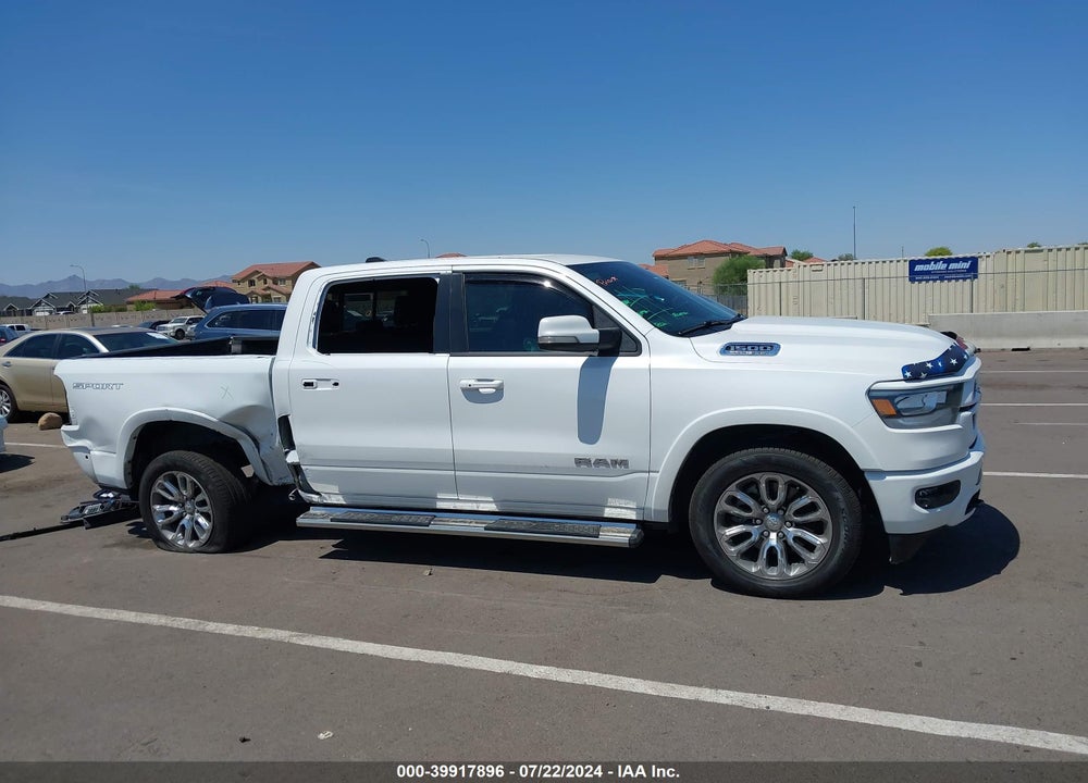 2021 RAM 1500 LAIE  4X4 5'7 BOX VIN: 1C6SRFJT3MN681023