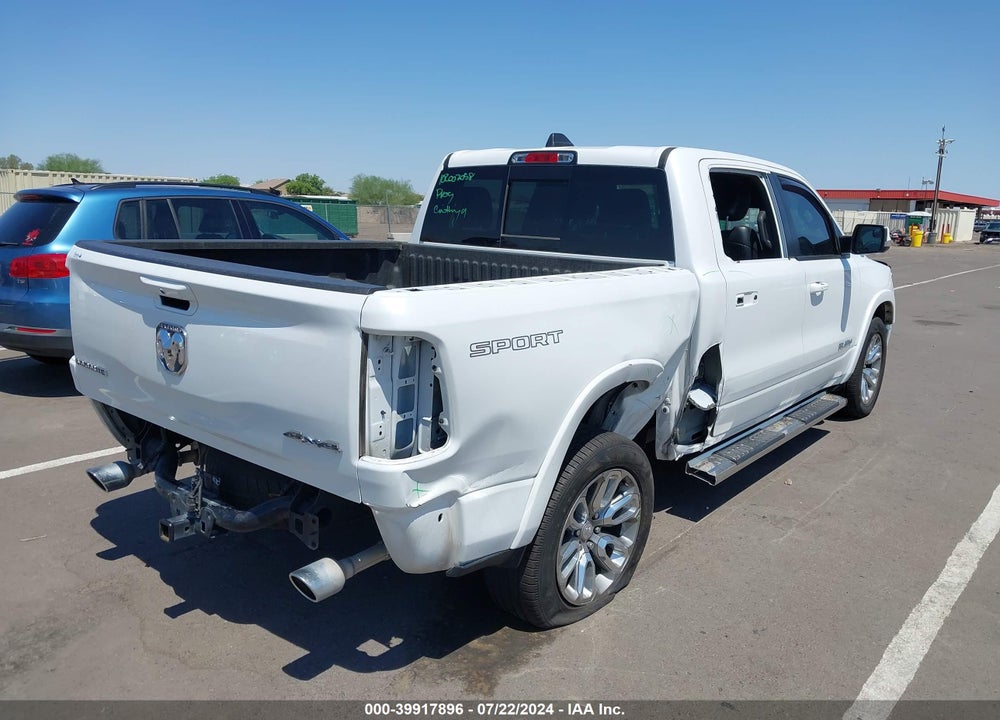 2021 RAM 1500 LAIE  4X4 5'7 BOX VIN: 1C6SRFJT3MN681023