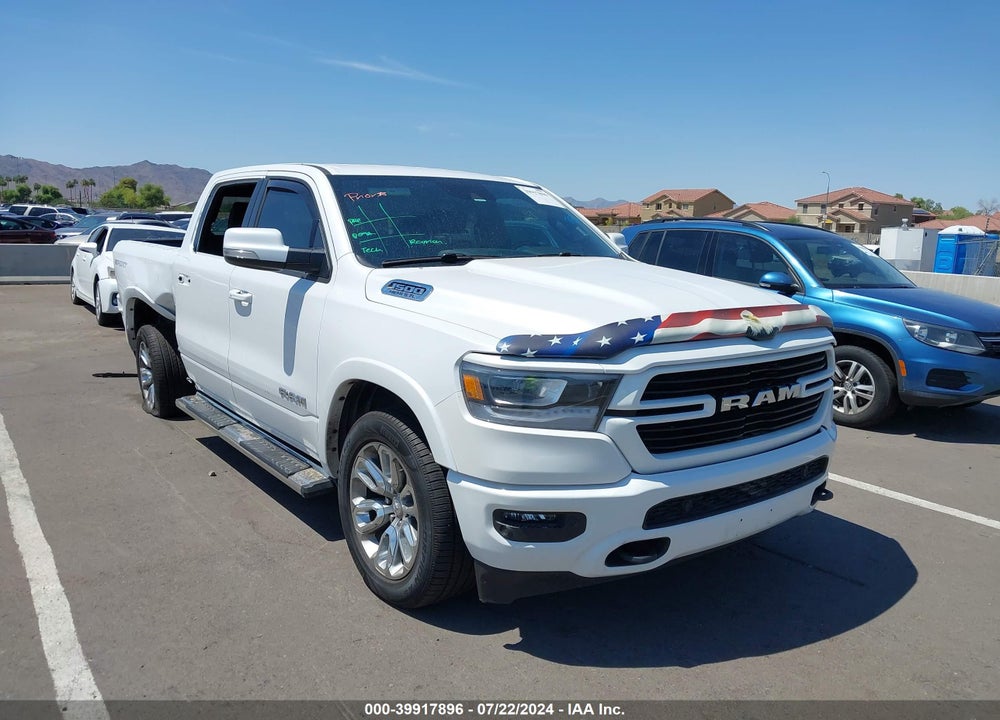 2021 RAM 1500 LAIE  4X4 5'7 BOX VIN: 1C6SRFJT3MN681023