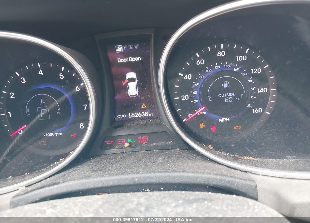 2013 HYUNDAI SANTA FE SPORT VIN: 5XYZUDLB7DG045856