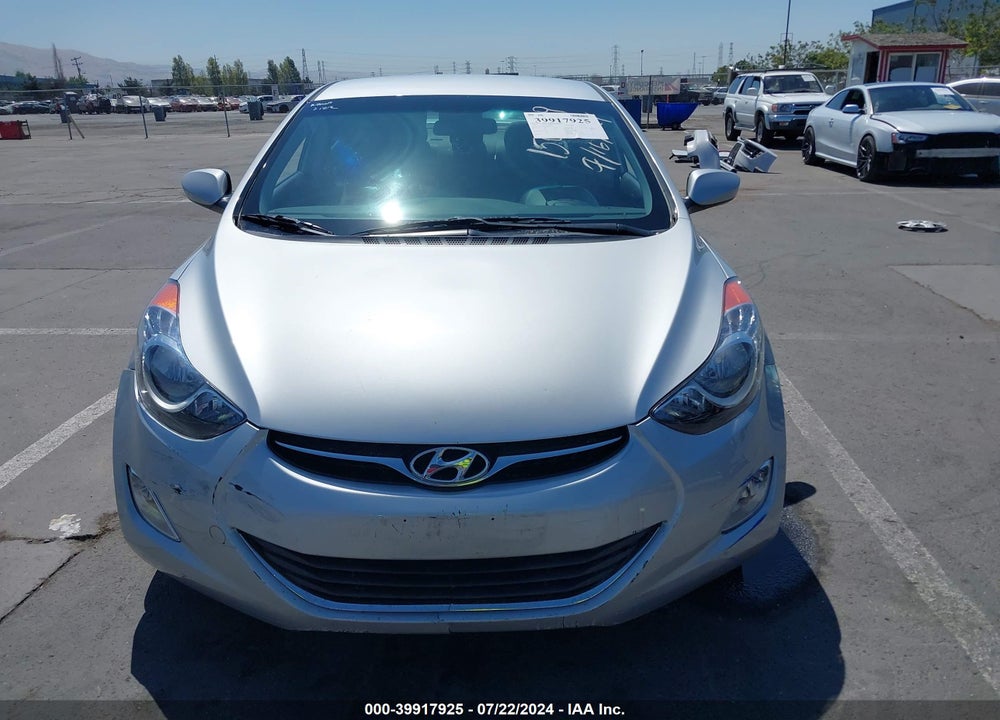 2013 HYUNDAI ELANTRA GLS VIN: 5NPDH4AE0DH450476