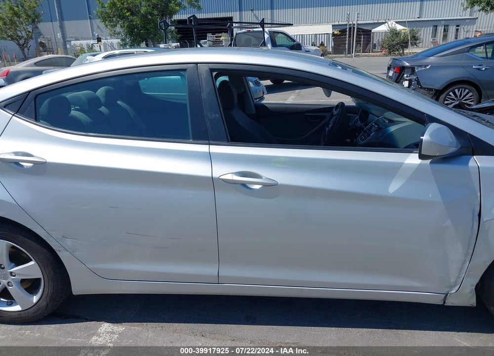 2013 HYUNDAI ELANTRA GLS VIN: 5NPDH4AE0DH450476