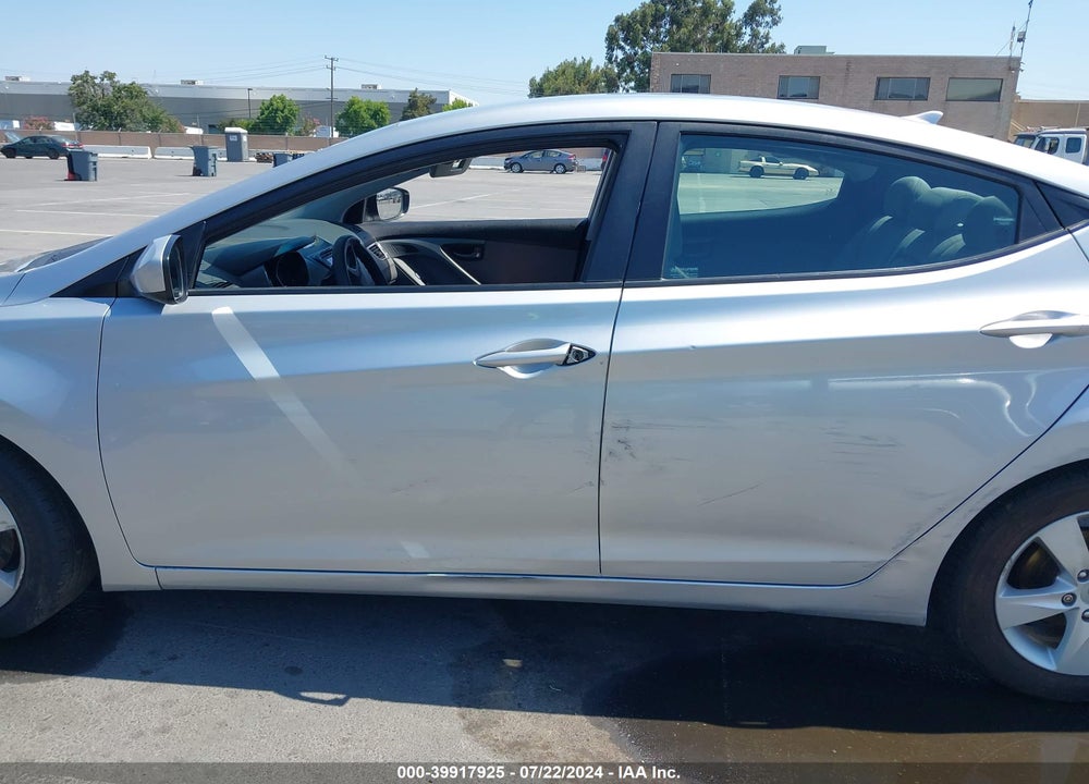 2013 HYUNDAI ELANTRA GLS VIN: 5NPDH4AE0DH450476