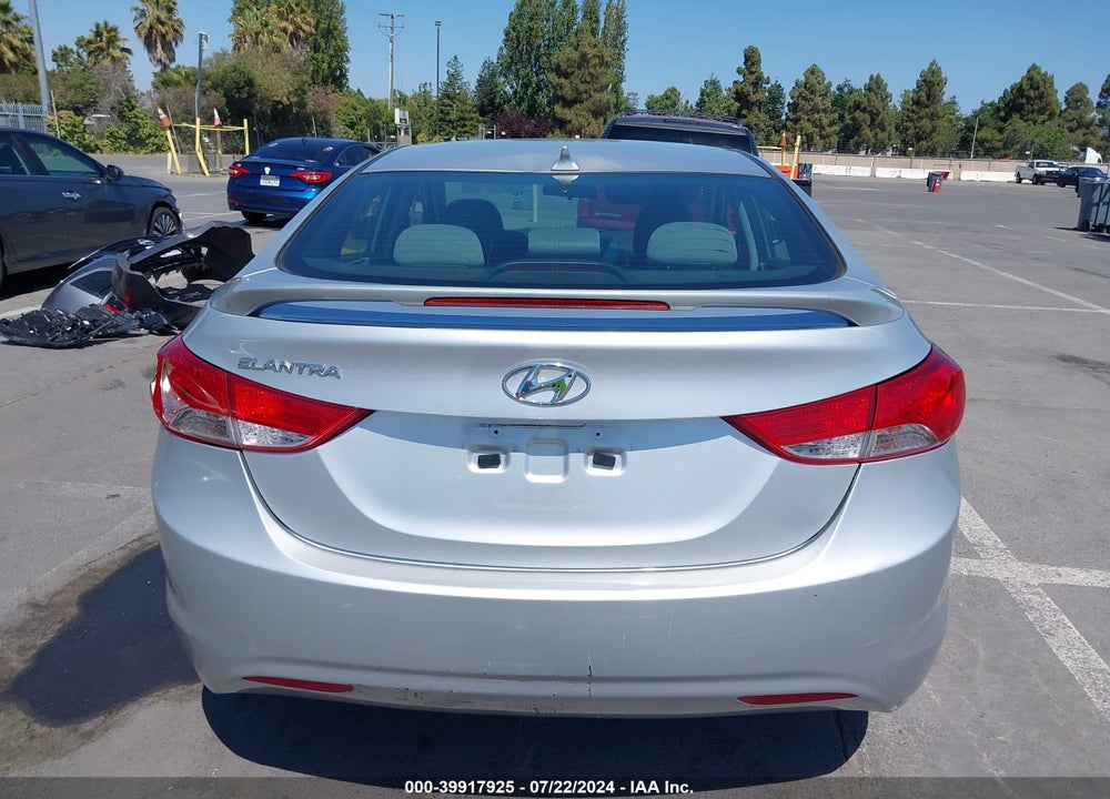 2013 HYUNDAI ELANTRA GLS VIN: 5NPDH4AE0DH450476