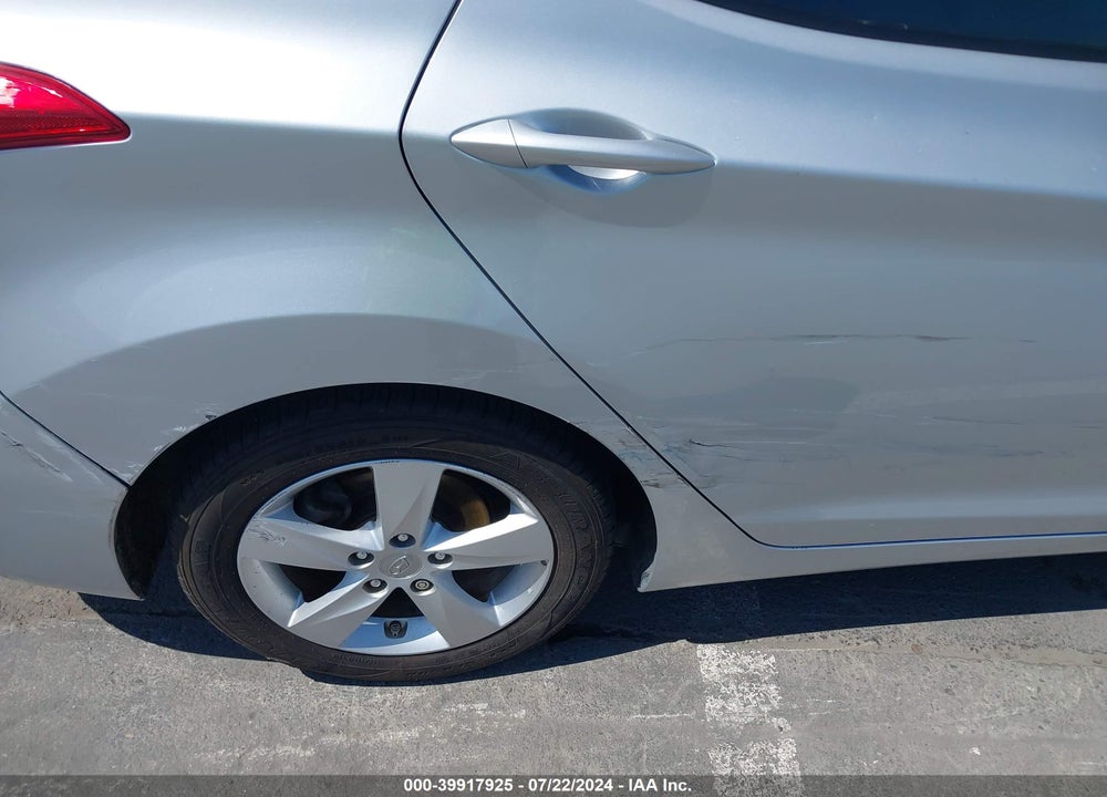 2013 HYUNDAI ELANTRA GLS VIN: 5NPDH4AE0DH450476