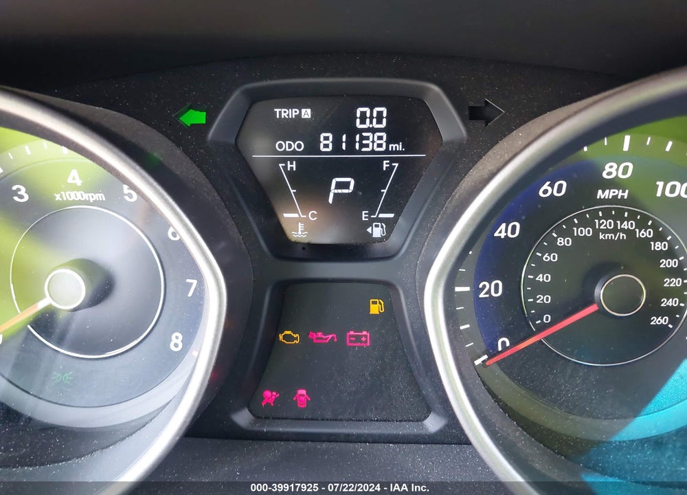 2013 HYUNDAI ELANTRA GLS VIN: 5NPDH4AE0DH450476