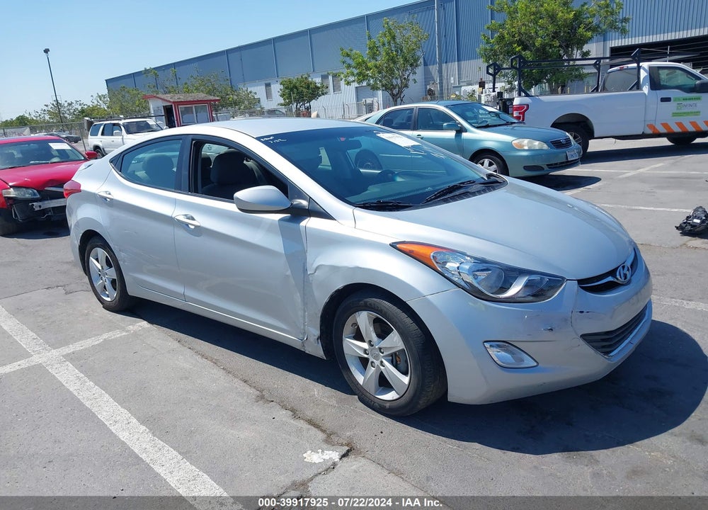 2013 HYUNDAI ELANTRA GLS VIN: 5NPDH4AE0DH450476