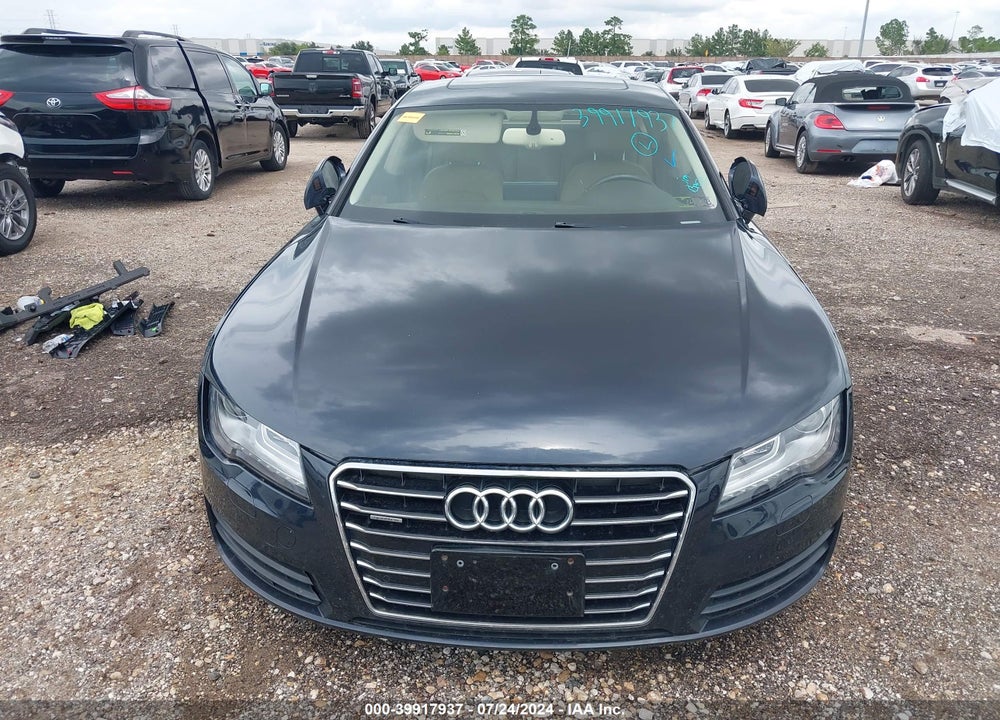 2012 AUDI A7 PREMIUM VIN: WAUSGAFC3CN027547