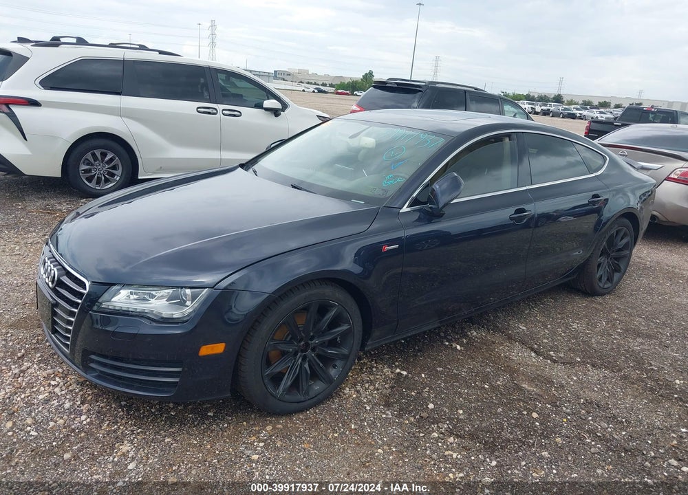 2012 AUDI A7 PREMIUM VIN: WAUSGAFC3CN027547
