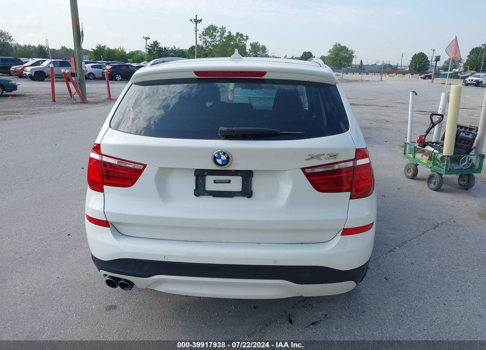 2017 BMW X3 XDRIVE28I VIN: 5UXWX9C35H0W78916