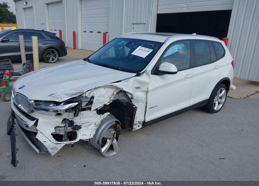2017 BMW X3 XDRIVE28I VIN: 5UXWX9C35H0W78916