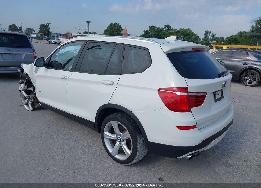 2017 BMW X3 XDRIVE28I VIN: 5UXWX9C35H0W78916