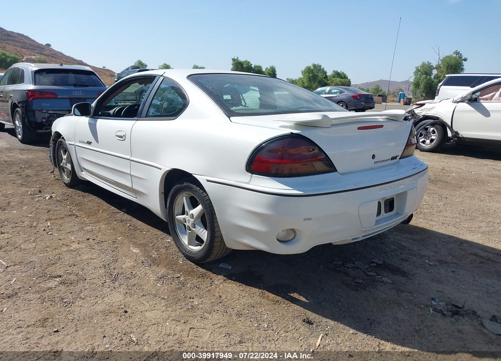 2000 PONTIAC GRAND AM GT VIN: 1G2NW12E8YM796590