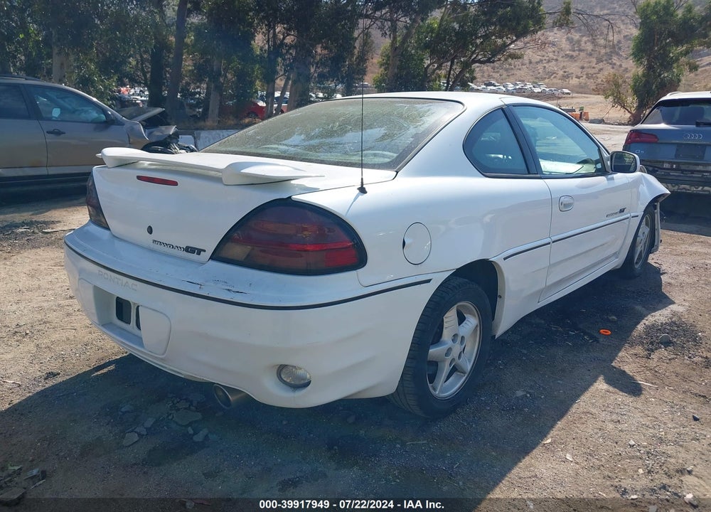 2000 PONTIAC GRAND AM GT VIN: 1G2NW12E8YM796590