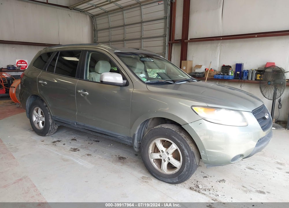2008 HYUNDAI SANTA FE GLS VIN: 5NMSG13D18H189441