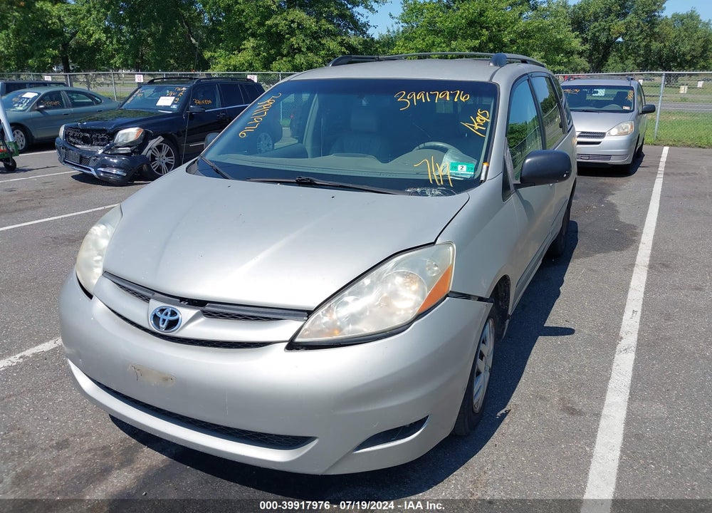 2007 TOYOTA SIENNA LE VIN: 5TDZK23C77S092492