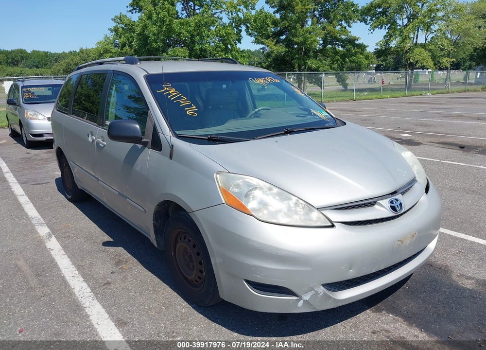 2007 TOYOTA SIENNA LE VIN: 5TDZK23C77S092492