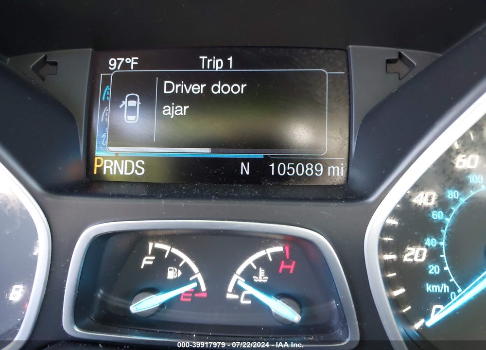 2014 FORD ESCAPE TITANIUM VIN: 1FMCU9J93EUC37385