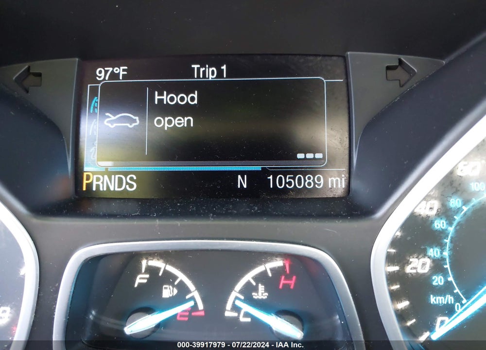 2014 FORD ESCAPE TITANIUM VIN: 1FMCU9J93EUC37385