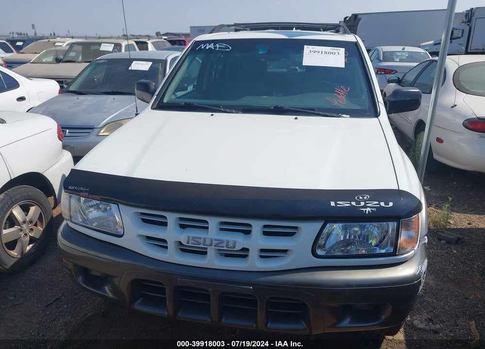 2002 ISUZU RODEO LS 3.2L V6/LSE 3.2L V6/S 3.2L V6 VIN: 4S2CK58W224326556