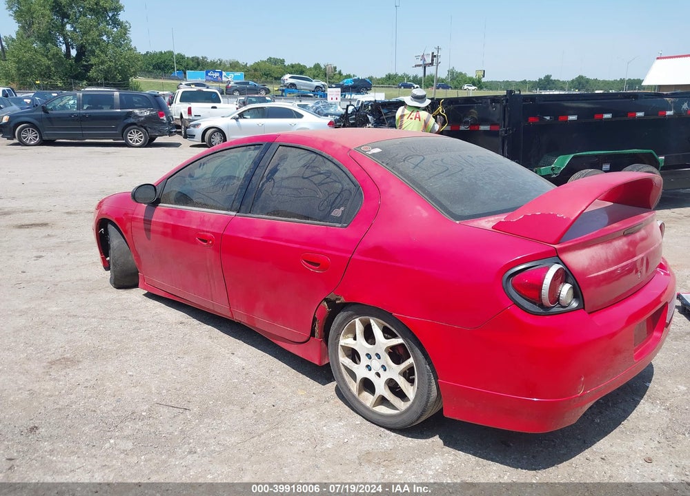 2004 DODGE SRT4 VIN: 1B3ES66S14D609920